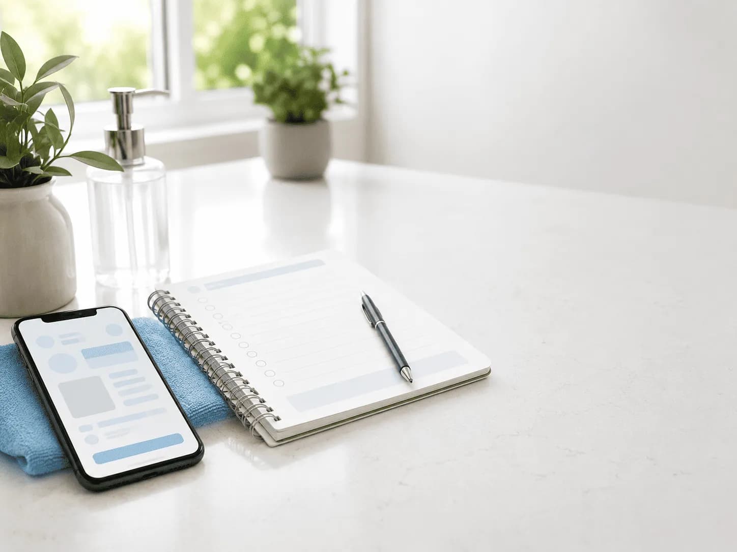 Scheduling a residential cleaning appointment with Sol Cleaning